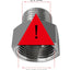 Conector adaptador manguera bidé 7/8 a 1/2