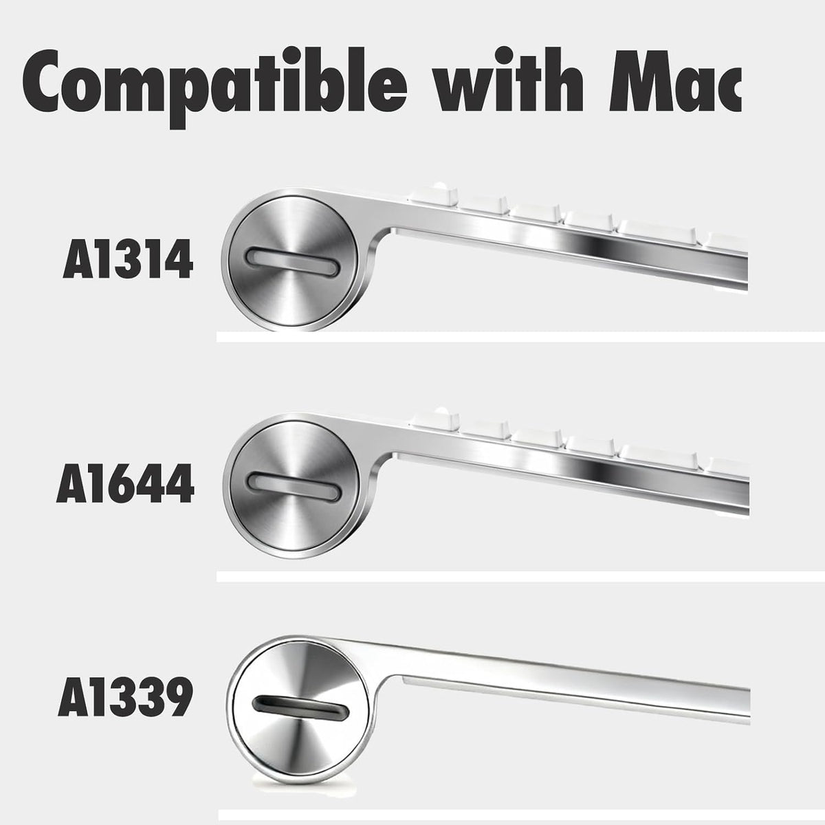 Tapa aluminio repuesto iMac Trackpad