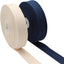 Correas algodón 1pulg 20yardas para asas bolsa azul marino