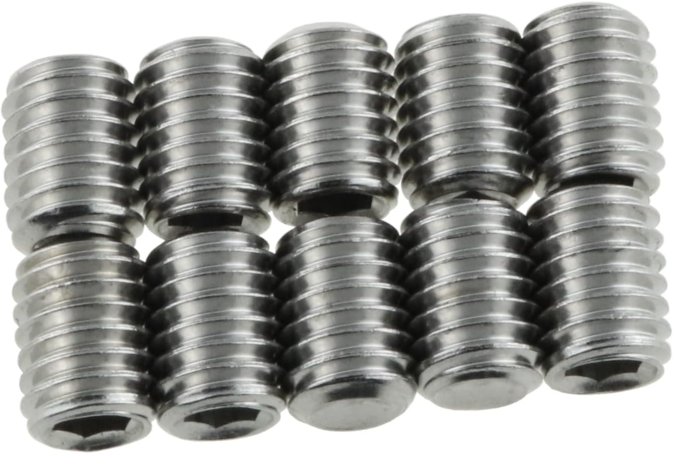 Set 10 Tornillos Hex 3/8-16 X 1/2pulg Plana