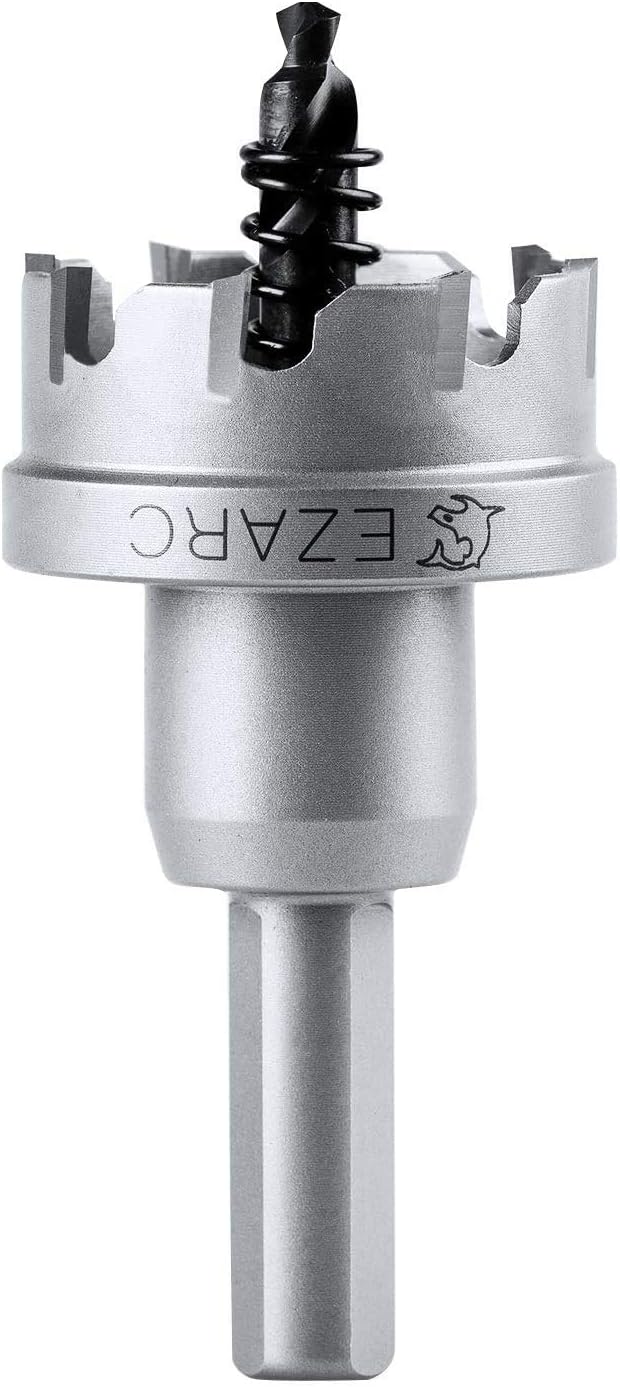 Sierra carburo cortador agujeros acero inox 40mm