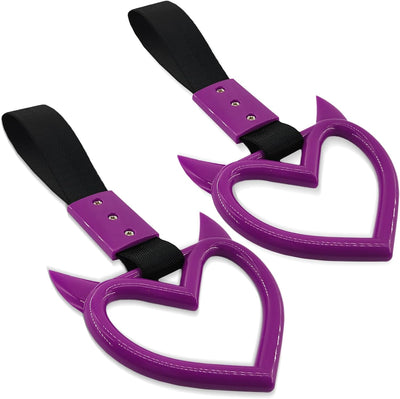 2 Pzas Correas Manijas Coche Forma Corazón Anillo Deriva
