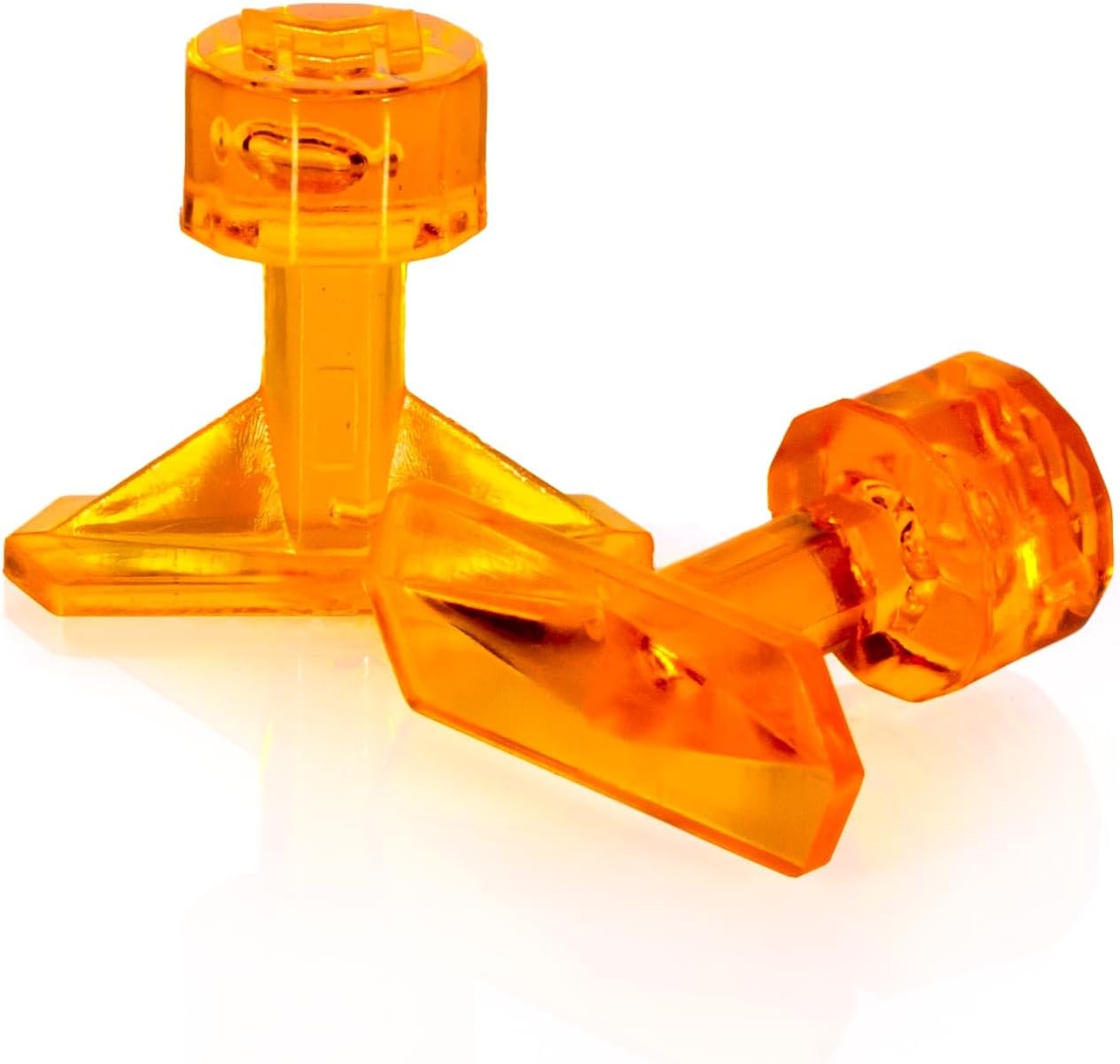 Pestañas abolladura granizo 0.98x0.31" 0.39" 10 Uds
