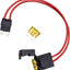 Conector portafusibles 32V 20A tipo hoja ATO con 2 fusibles