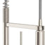 Grifo cocina desplegable inox acero preenjuague