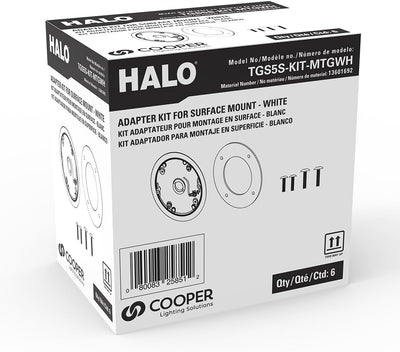 Reflector TGS5S soporte caja conexión exterior blanco