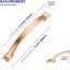 30 Manijas Latón Cepillado 5" para Gabinete Cocina