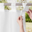 2 Cortinas impermeables patio interiores exteriores