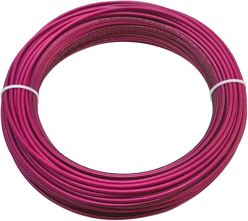 Cable cobre trenzado 14 AWG THHN/THWN-2 600V UL 100 ft rosa