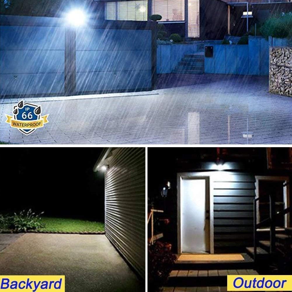 Luces inundación LED 50W 12V DC 12-60V IP66 pack 2