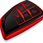 Funda llavero TPU Chevy Silverado 1500 2022-26 Rojo