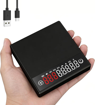 Báscula café recargable USB-C 70oz 3 modos