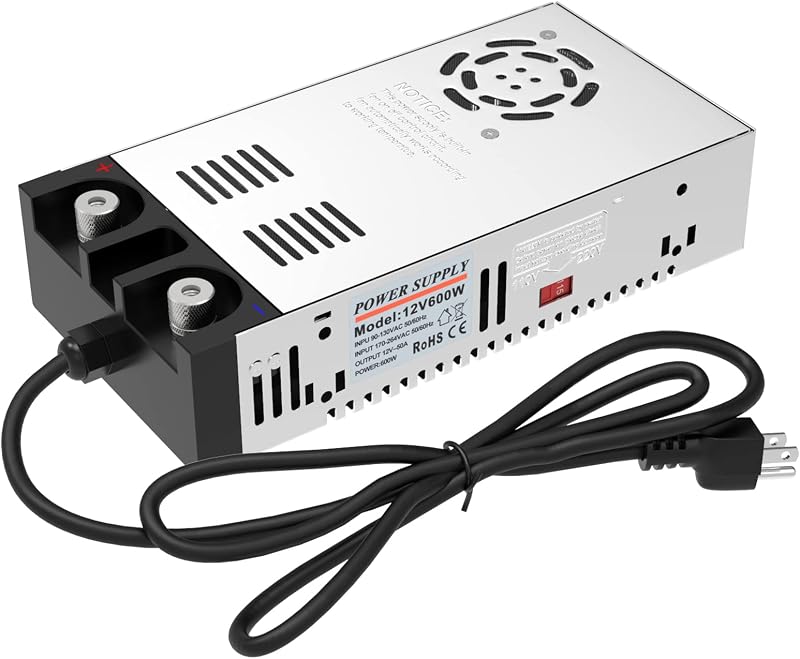Convertidor CA a CC 110V/120V a 12V 600W