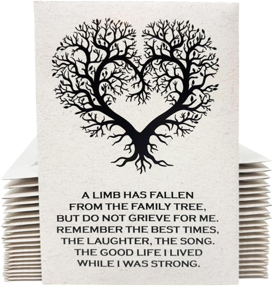 Semillas árbol vida crema 3.25x4.5pulg pack 20
