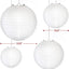 Faroles papel blanco 10pulg pack 10 decoración hogar boda