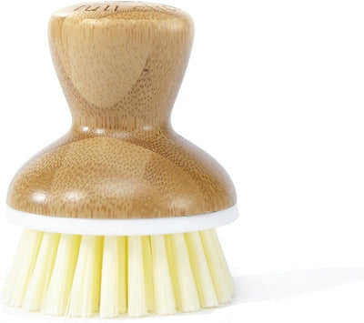 Cepillo platos color blanco set 6