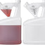 2 Botellas Plástico HDPE 64oz para Medir 4oz