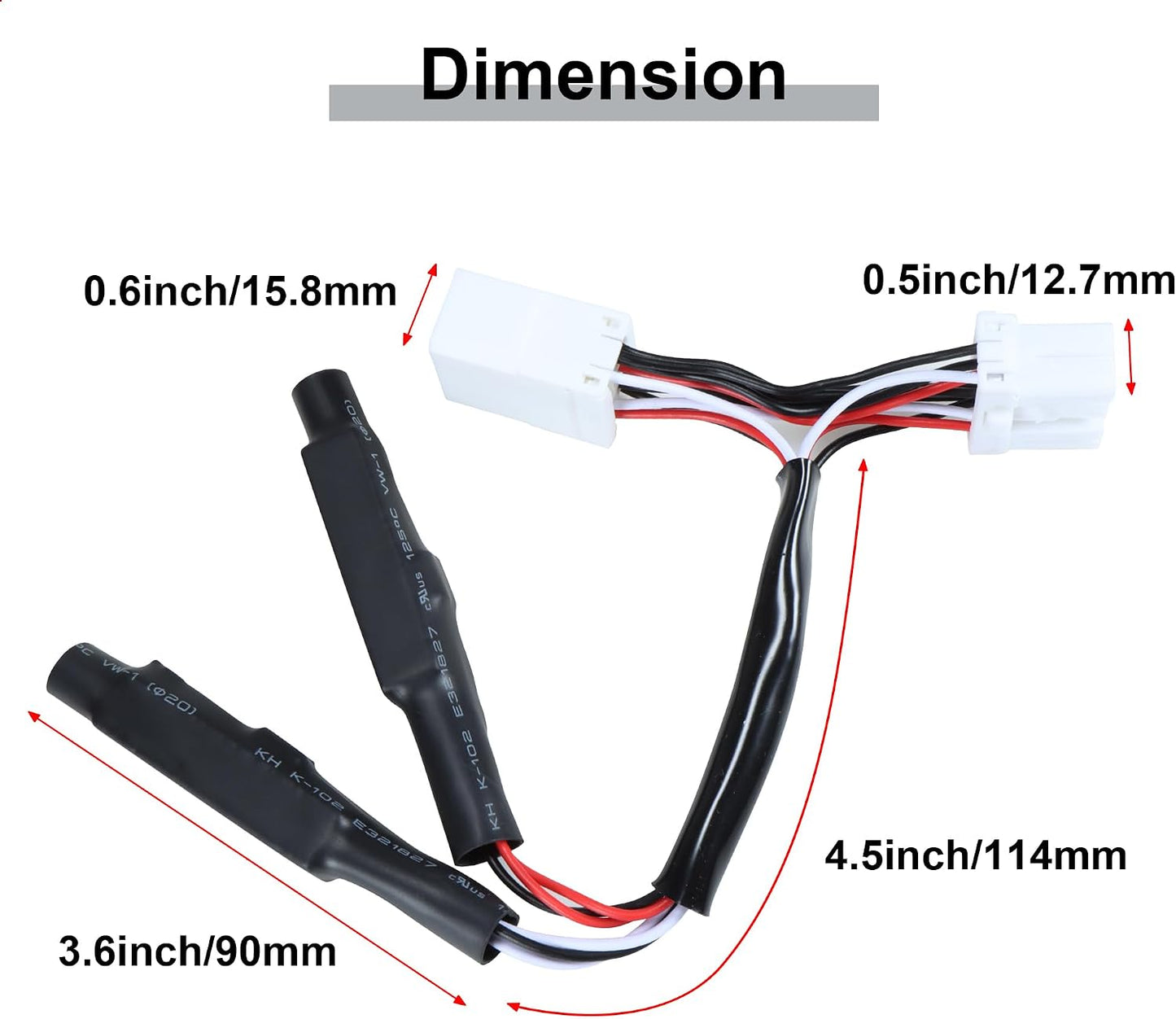 Ecualizador luces direccionales enchufable motocicleta