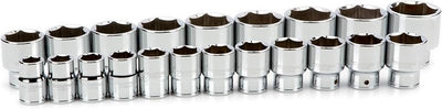 Set llaves vaso 6 puntos 3/4" 21pzas