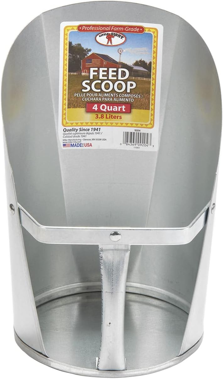 Cuchara Galvanizada para Cocina de 4 Qt