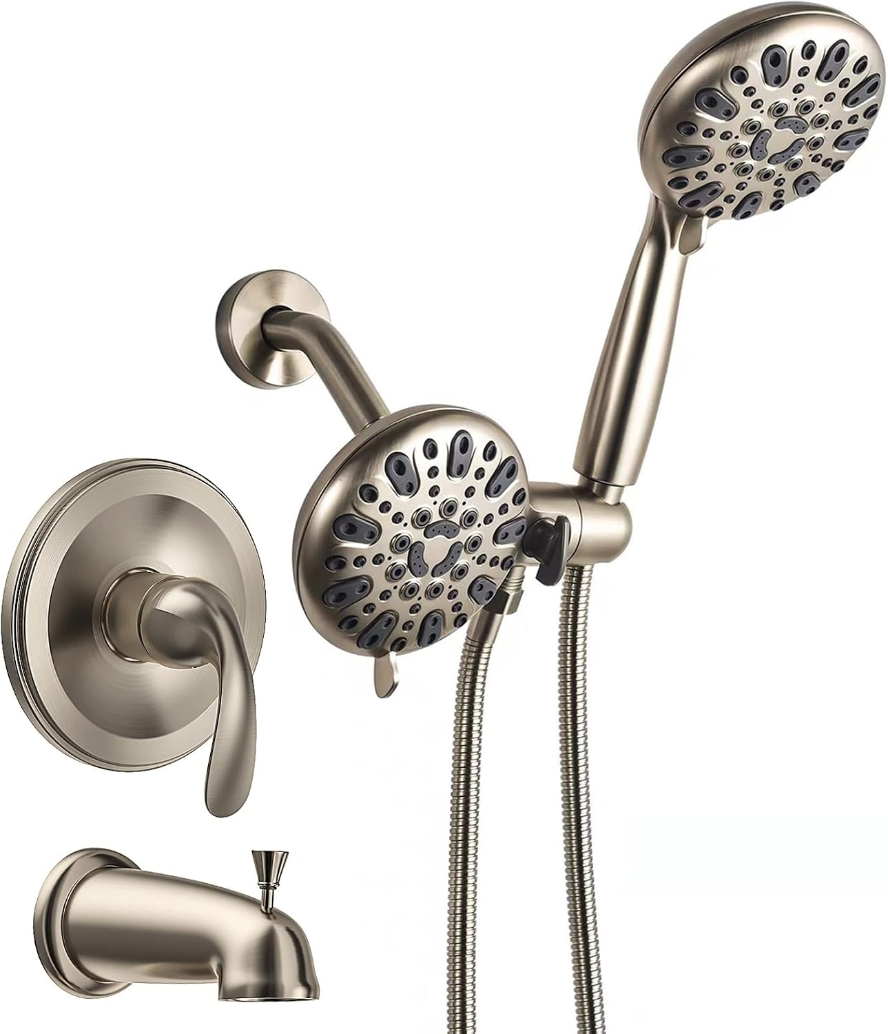 Set llave ducha bañera con spray
