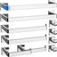 Toallero acero inox 304 10 Pzas set baño cromo pulido