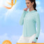 Camisa UV mujer UPF 50 manga larga deporte al aire libre