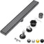 Drenaje lineal ducha acero inox 32" gris con panel azulejos