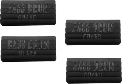 4 Protectores Aro Goma para Aros Metal Negro