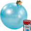 Adorno inflable reutiliz. 18pulg azul para bodas y eventos
