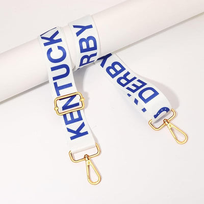 Correa ajustable para bolso Derby de Kentucky Azul
