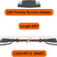 Cable extensión SAE 12ft 16AWG conector rápido
