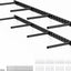 2 Soportes Flotantes Metal Ocultos para Estantes 40x8"