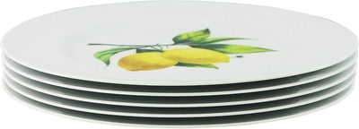Set 6 platos ensalada melamina 8.5pulg sin BPA resistente
