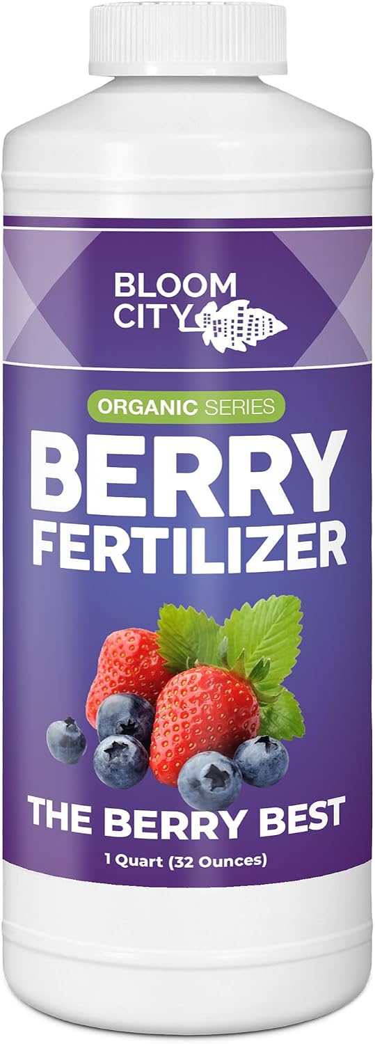 Fertilizante orgánico para bayas 32oz mejor floración y raíces