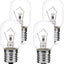 Bombilla microondas E17 T25 40W 125V luz blanca repuesto