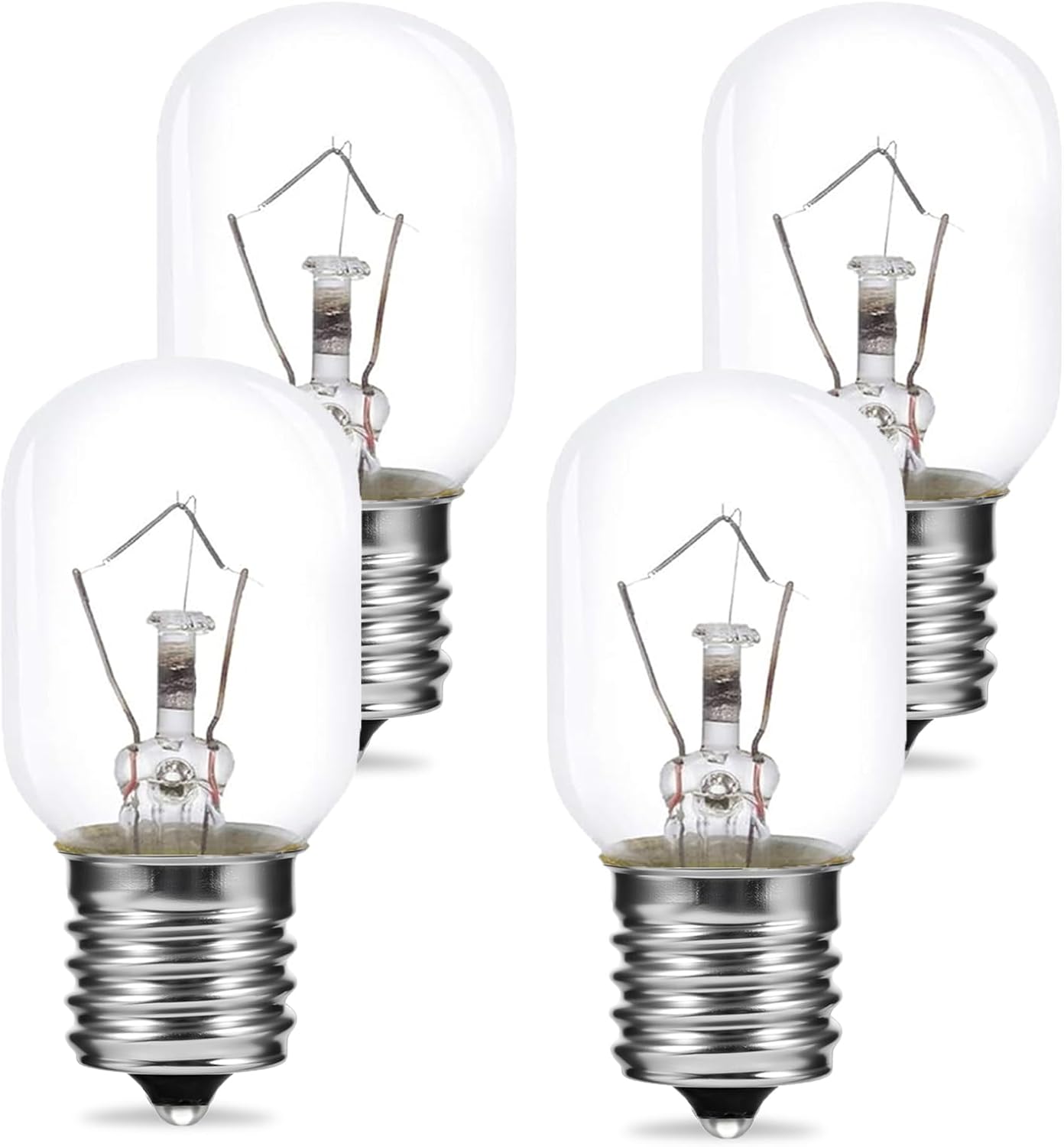 Bombilla microondas E17 T25 40W 125V luz blanca repuesto
