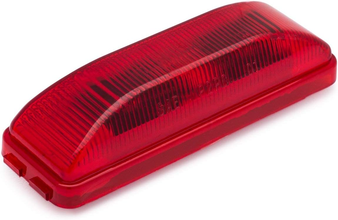 Luz LED posición sellada línea fina roja