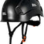 Casco seguridad industrial visera ABS ventilación ajustable