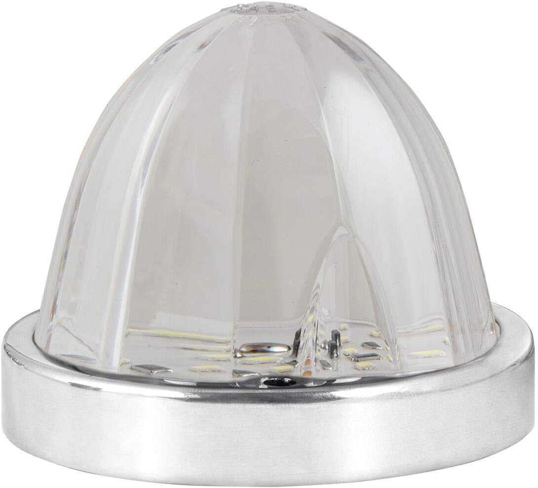 Luz de giro 18 LED acero inox color verde claro