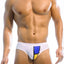 Bañador talle bajo hombre bloque color Mondrian
