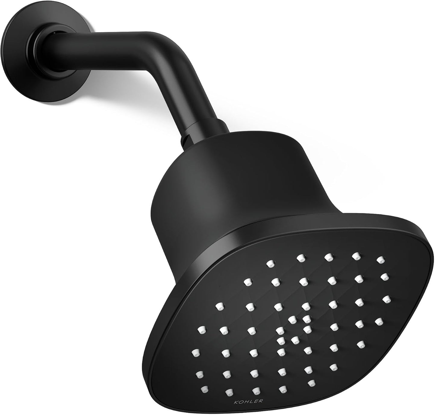Cabezal ducha filtro 5 capas 2.5 GPM negro mate