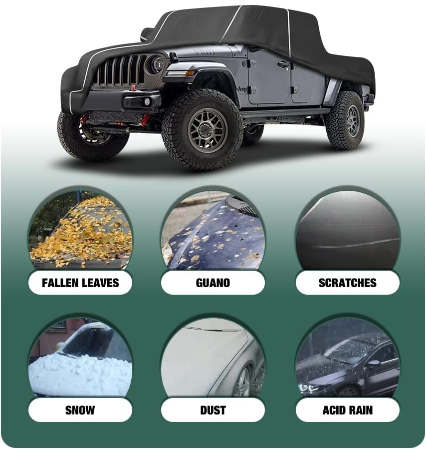 Funda impermeable Jeep Gladiator 2019-24 6 capas