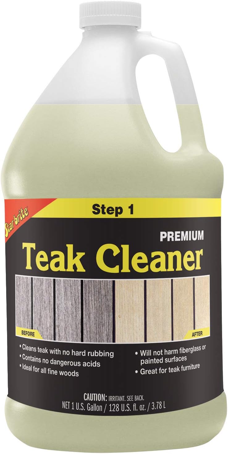 Limpiador teca prémium para muebles gris envejecido 1gal