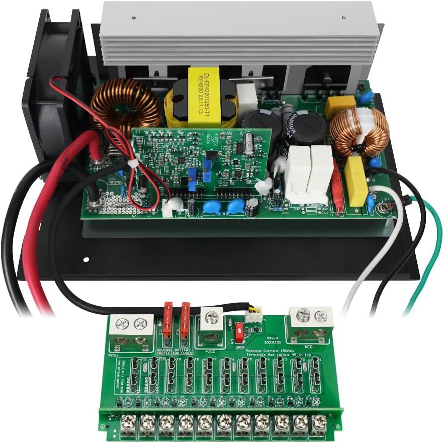 Convertidor potencia RV 55A con reconocimiento baterías