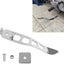 Extensión soporte lateral Jiffy Harley Dyna 93-17 cromo
