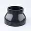 Manguera silicona reductora 4" negra 4" de longitud