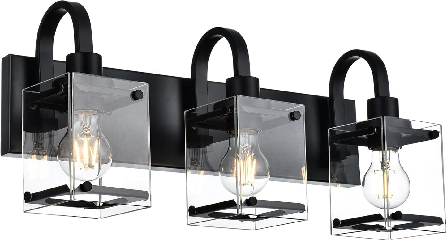 Lámparas baño sobre espejo 3 luces industrial modernas