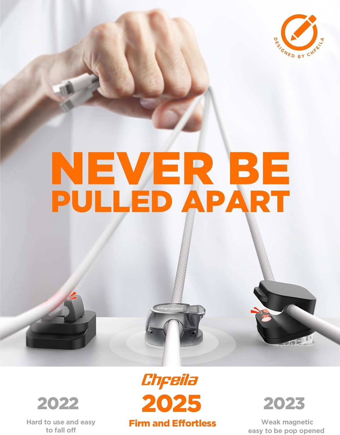12 Pzas Soporte Cables con Gancho y Adhesivo
