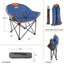 Silla plegable acolchada gran tamaño para camping y ocio